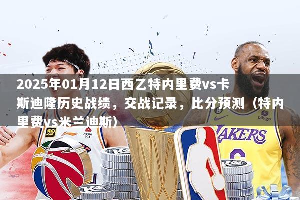 2025年01月12日西乙特内里费vs卡斯迪隆历史战绩，交战记录，比分预测（特内里费vs米兰迪斯）