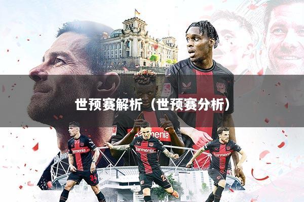 世预赛解析(世预赛分析)